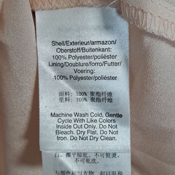 DKNY Chiffon Stripe Print Pleated A-Line Midi Skirt Large - Picture 8 of 10